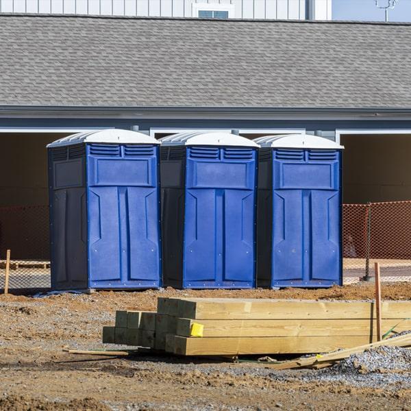 work site portable restrooms provides a self-contained water supply for all of our portable toilets on work sites